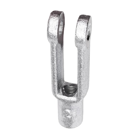Auveco Brake Yokes 5/16-24 Tap 2 1/4in Long 3/4in Wide, 2PK 10789