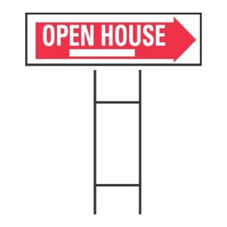 Hillman 6X24 Open House Sign 842232