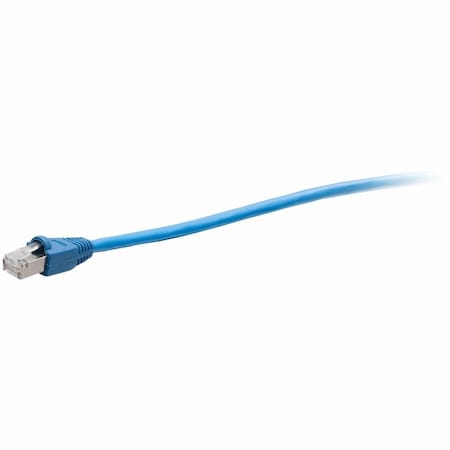 C2G QS 25FT/7.6M BLU BOOTED C5E STP CM TAA C2G43436