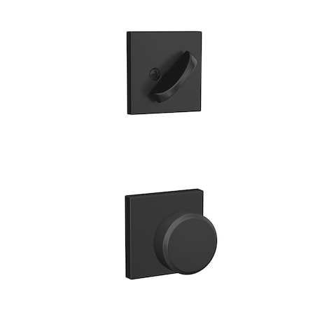 Schlage Residential Schlage Custom Swanson Knob with Collins Rose Interior Active Trim with 16680 Latch and 10269 FC59SWA622COL