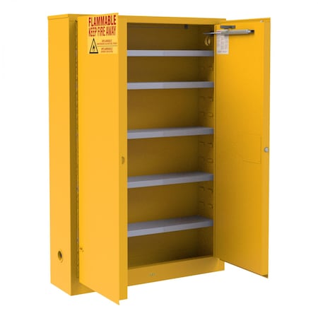 Durham Mfg Flammable Storage, 30 Gallon, Self Close 1030SPI-50
