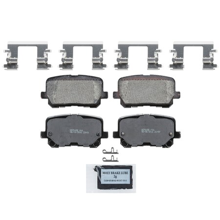 Wagner Brakes Disc Brake Pad Set-ZX1766 ZX1766