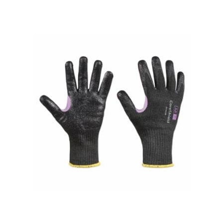 Honeywell CoreShield, A8/F Coated Cut Resistant Gloves, 9/Large, HPPE/Kevlar/Alloy, Smooth Nitrile, 10 ga,  582-28-0910B/9L