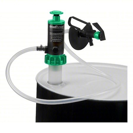 Goatthroat Pumps Air Drum Pump, 4.5 gpm, 10 psi GT300RTBPVC