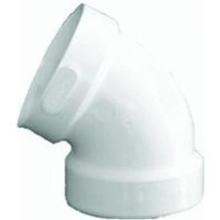Charlotte Pipe And Foundry PVC 003190800HA 2IN 60 ELBOW PVC DWV PVC 00319 0800HA