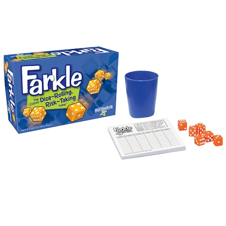 Playmonster Farkle The Classic Dice-Rolling, Risk Taking Game 6910