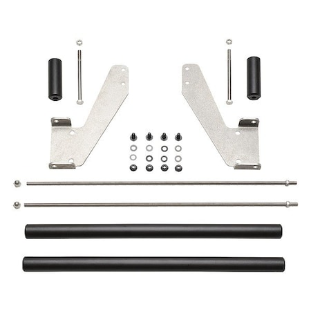 Reelcraft Roller Guide, Silver, Aluminum, HDPE S602974-12 310