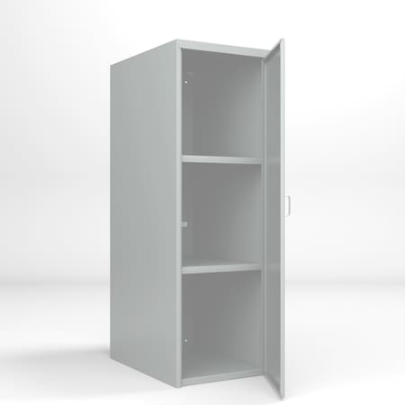 Pucel Heavy Duty Storage Locker, One Door, 24 in W x 36 in D x 74 in H, Light Blue DLCU-2436-1