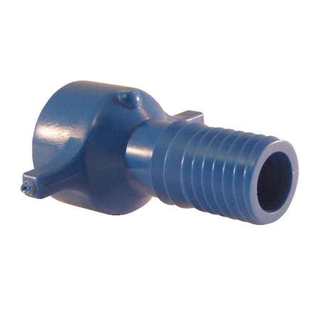 Blue Twisters 0.75 in. Insert x 0.75 in. Dia. FPT Polypropylene Female Adapter, Blue 4814547