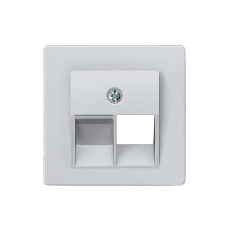 Siemens DELTA i-system aluminum-metallic Cover plate UAE connection socket suitable 5TG1260