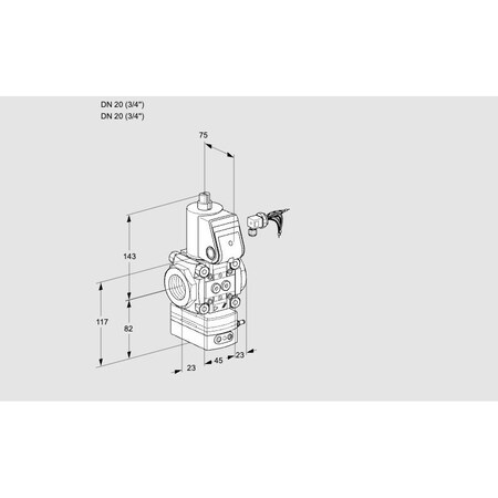 Honeywell Kromschroder VAD120R/NW-100A KS88002131