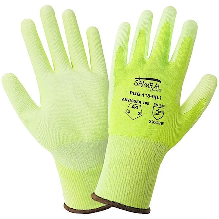 Globus Knit Gloves, White, Unisex, PR PUG-118-10(XL)