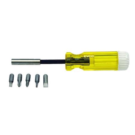 Ap Products Multi Bit Screwdriver A1W-009RVM5IN1