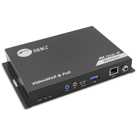 Siig 4K 60HZ HDMI OVER IP MATRIX- RECEIVER CE-H27G11-S1