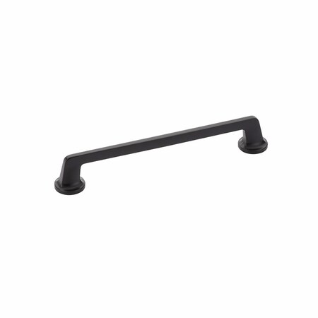 Schaub 8in Center to Center Northport Cabinet Pull Matte Black Finish 213-MB