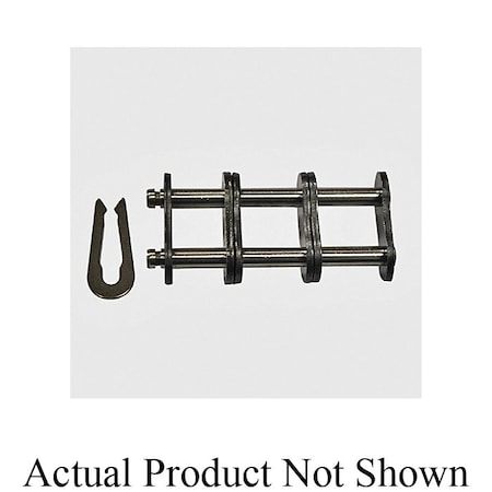 Tsubaki Triple Strand Drive Fit Connecting Link, #60 chain, .75P, 2.906 OAW, .235 Pin 60-3DFCL