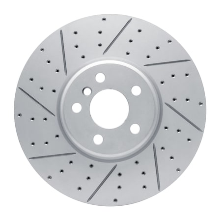 Dynamic Friction Co DFC Geoperformance Rotor - Drilled and Slotted 830-31133D