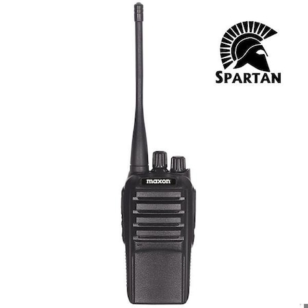 Maxon Portable Two Way Radio, 16 CH, Blk, 470 MHz TS-3116
