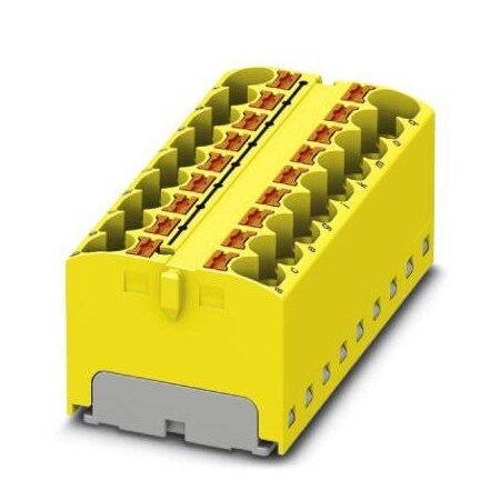 Phoenix Contact PTFIX 18X4 YE Distribution block 3273840