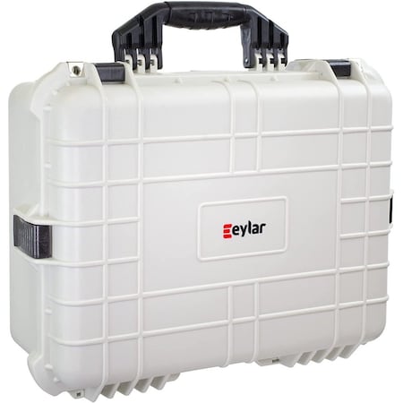 Eylar Medium 20in Gear Hard Case Waterproof w/ Foam White SA00002-WHI