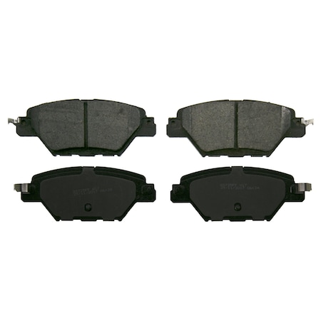 Wagner Brake QuickStop Rear Disc Brake Pad Set Ceramic,  ZD1934