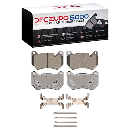 Dfc 5000 Euro Ceramic Disc Brake Pad Set,  1600-2139-01