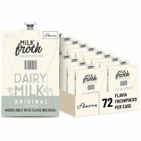 Alterra Real Milk Froth Powder, White, 72PK MDKA122