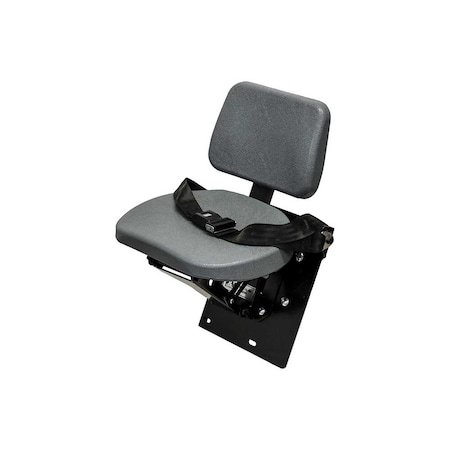 Uni Pro Instructional Buddy Seat for Case IH CX-MX Series Tractors, Gray 8494