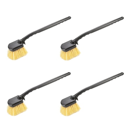 Harper 20 in. Scrubbing Gong Brush, Stiff Bristle, 4-Pack 10000-07778
