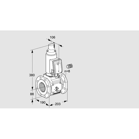 Honeywell Kromschroder VAS780F05LWGR3B/MM/PP KS88203667