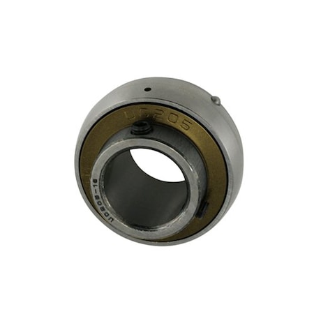 Ami Bearings SINGLE ROW BALL BEARING - 45MM NML HIGH TEMP 400 DEG SET SCREW FRONT/BACK LUBE BRG UC209-C4HR5FB