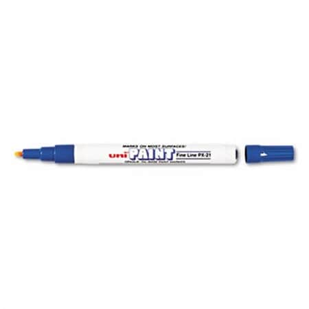 Sanford Oil-Base Fine Line Uni Paint Markers - Blue UBC63703