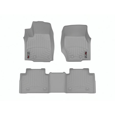 Weathertech Grey, Front and Rear Floorliners 4617821-4616965