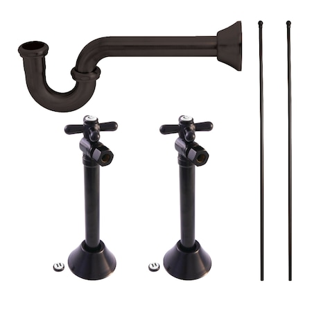 Kingston Brass Plumbing Supply Kit Combo, Oil Rubbed Bronze KPK805