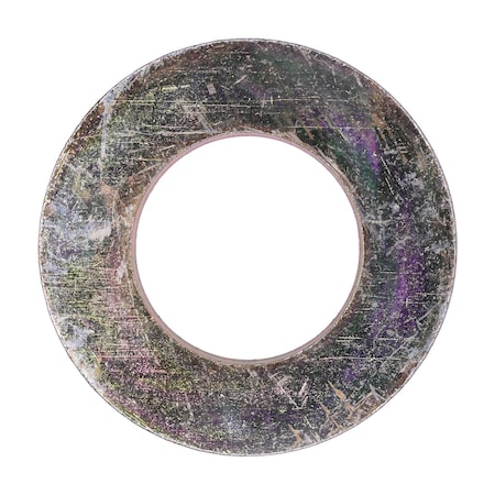 Auveco 1in Sae High Strength Washer Zinc Yellow, 10PK 12790