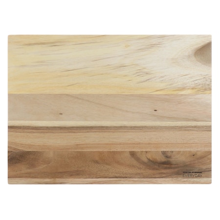 Martha Stewart Everyday Westhaven 15 x 11 Inch Rectangle Acacia Wood Cutting Board 64967.01