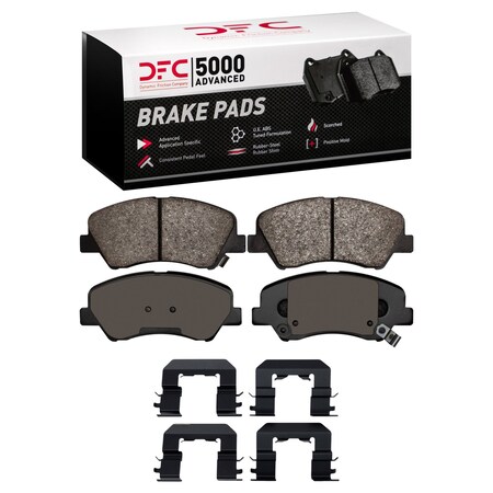 Dfc 5000 Advanced Disc Brake Pad Set,  1551-1593-01