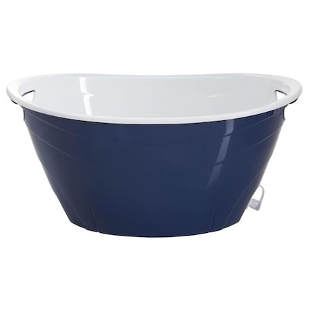 Creatv 4.375 oz Double Wall Party Beverage Tub, Royal Blue DWTUB-ROY