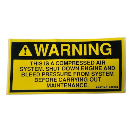 John Deere SAFETY SIGN, JOHN DEERE OEM AT256228 AT256228