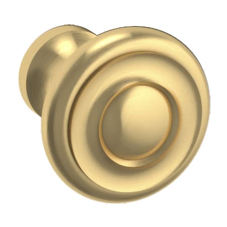 Baldwin Cabinet Knobs Lifetime Satin Brass 4490044