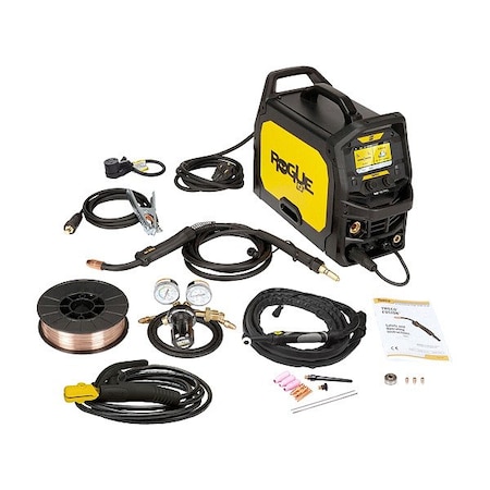 Esab Multiprocess Welder, 210 PRO, Phase Single-Phase , 120V AC 0700301085