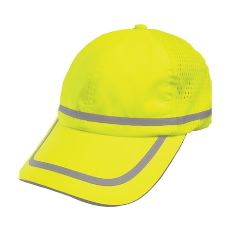 Reflective Apparel Baseball Hat with Adjustable Sweatband 803ST-LM-OS