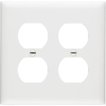 Nextgen TP82WCC30 Nylon Wall Plate, 2 Gang, White NE865828