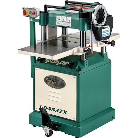 Grizzly 15" Planer with Spiral Cutterhead G0453ZX