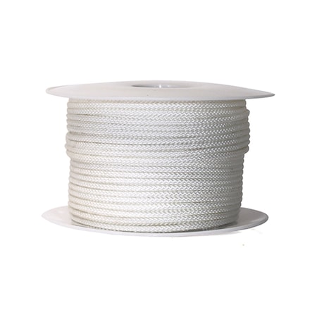 Wellington Koch Industries 9/64 in. D X 200 ft. L White Diamond Braided Nylon Rope 5570046