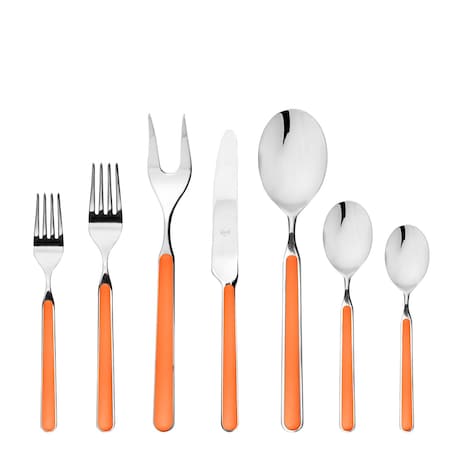 Mepra Fantasia Flatware Set - 32 Pieces - Carrot 10F722032