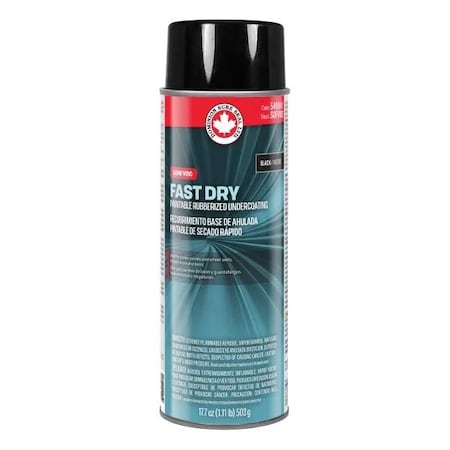 Dominion Sure Seal Fast Dry Paintable Black Rubberized and Low Voc Undercoating 540041