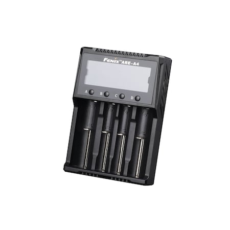 Fenix Lighting Smart Charger, 4-Channel, LCD screen ARE-A4