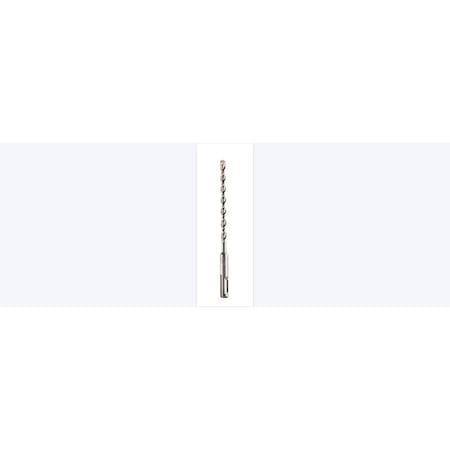 Milwaukee Tool M2 Drill Bit, 1/4 in Dia, 8 in OAL, Spiral Flute, 4-Flute, SDS Shank 48-20-7532
