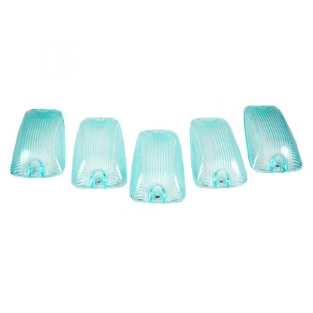 Recon 88-02 GM C/K HD SUPER WHITE CAB ROOF LIGHT LENS (5PC) 264159SW